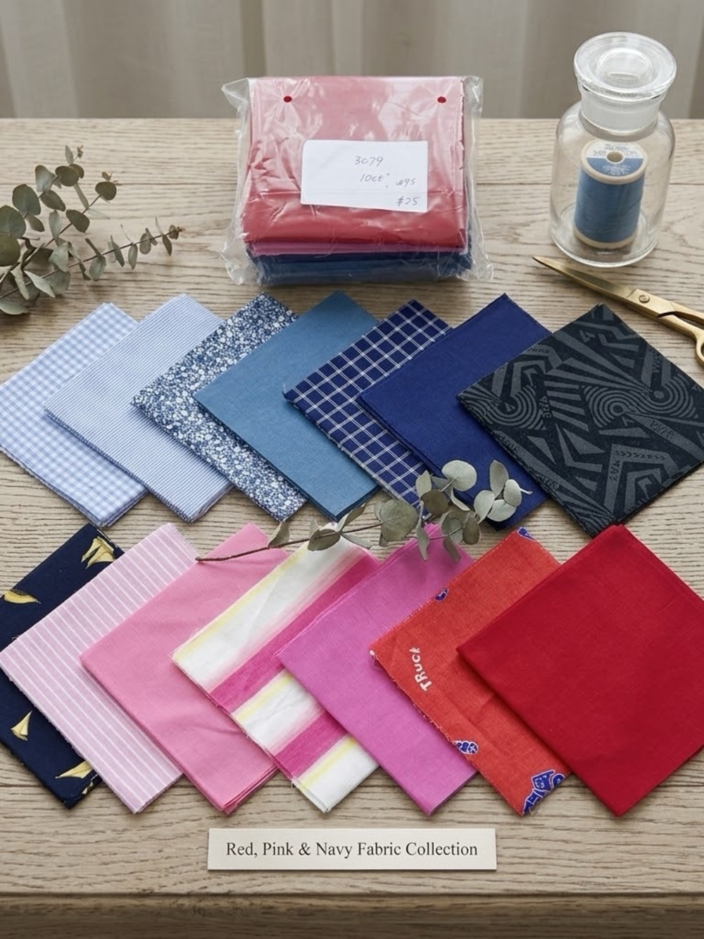 150 pcs Regatta & Rose pre cut charm pack 5" squares 100% cotton fabric quilt#99